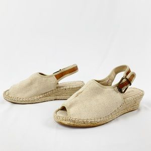 Ellen Tracy Kameo Tan Espadrille Wedges